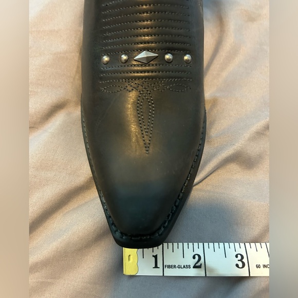 Durango Women’s Black Cowboy Boots Size 8 - Picture 12 of 15